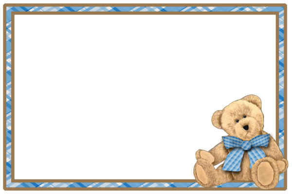 Рамки детские с мишками