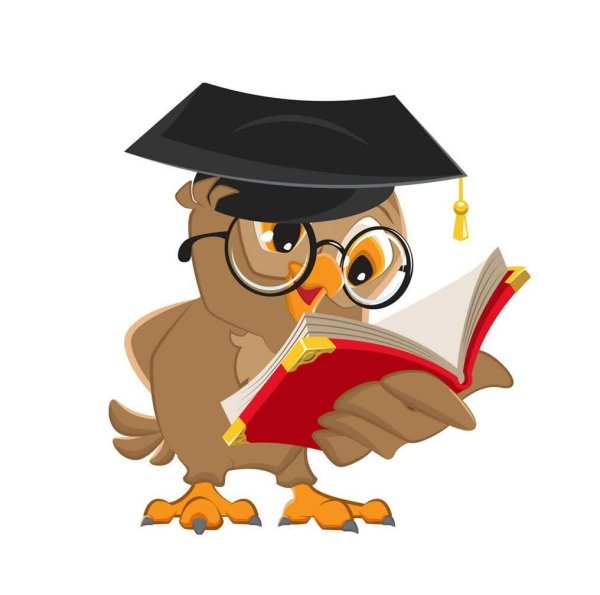 Сова с книгой