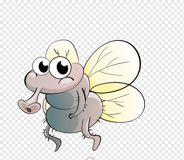 Мультяшные насекомые