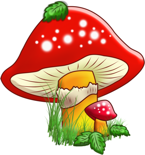 Мухомор рисунок