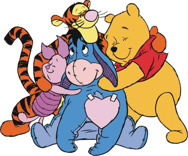 Винни пух Тигруля и Пятачок