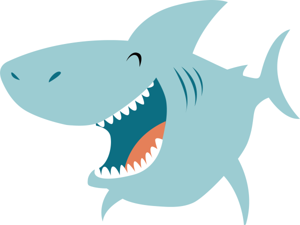 Акула рисунок