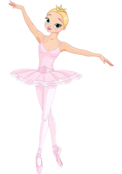 Балерина мультяшная