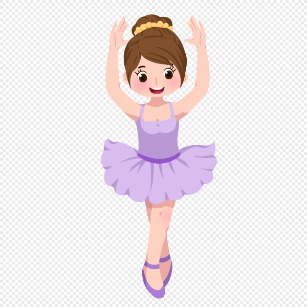 Образ балерины мультяшный