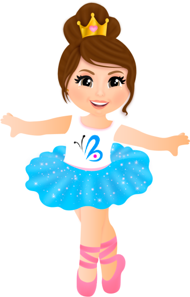 Балерина мультяшная