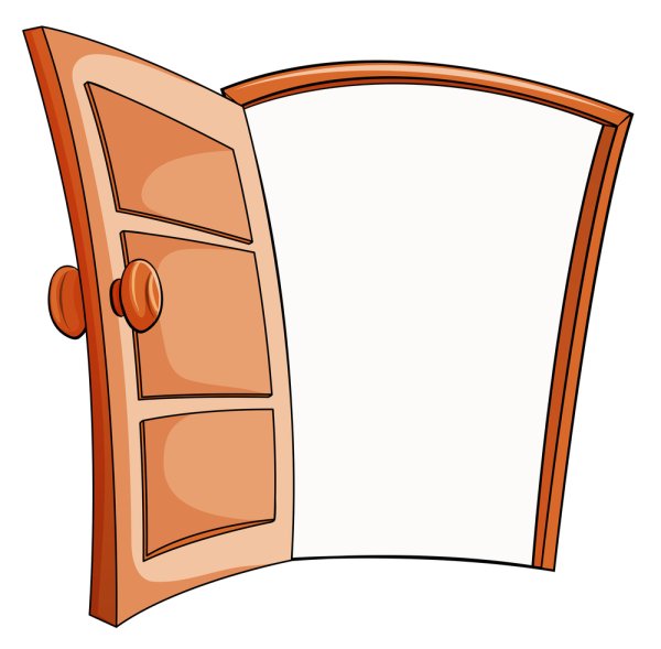 Дверь мультяшная