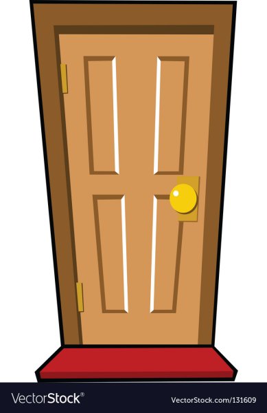 Дверь нарисованная