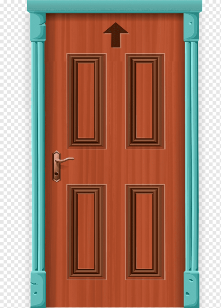 Дверь мультяшная