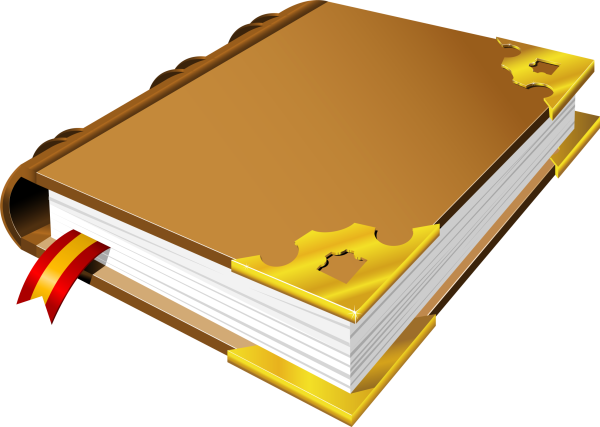 Книга на прозрачном фр