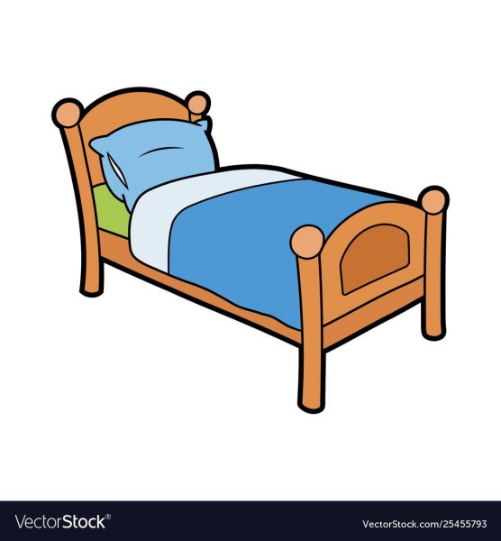 Кровать иллюстрация
