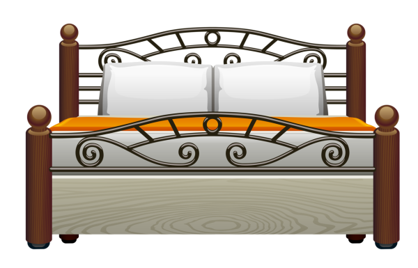 Нарисовать кровать