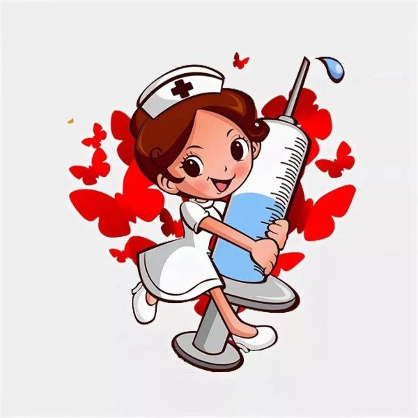 Медицинская сестра мультяшная