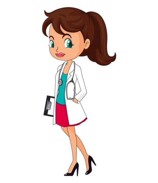 Медицинская сестра мультяшная