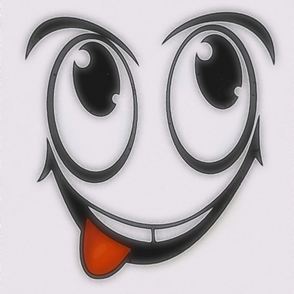 Улыбка мультяшная