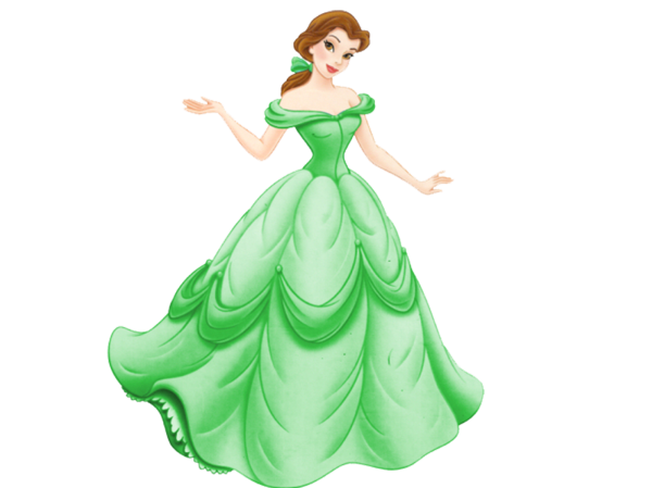 Принцесса на прозрачном фоне