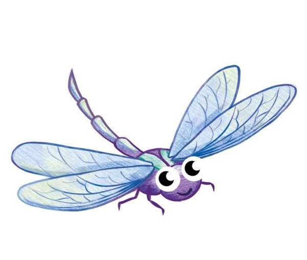 Стрекоза картинка для детей