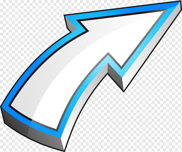 Стрелочка без фона