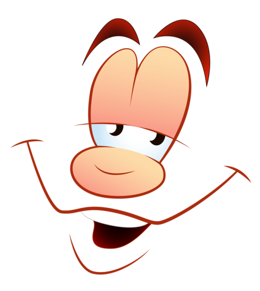 Мультяшное лицо