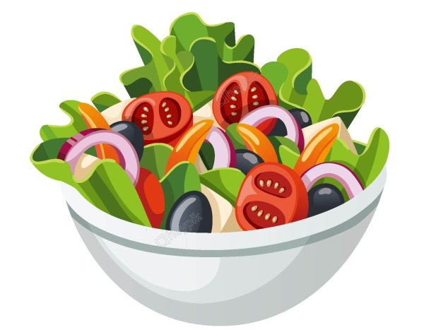 Салат рисунок