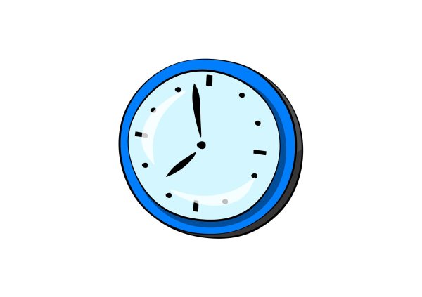 Часы рисунок на прозрачном фоне