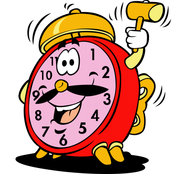 Будильник рисунок для детей