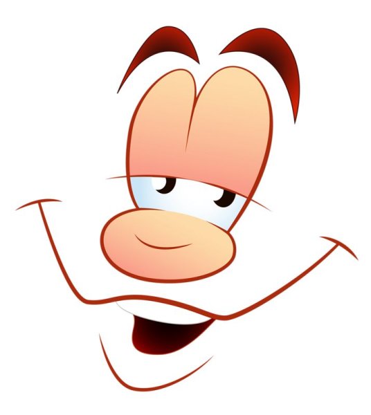 Мультяшное лицо