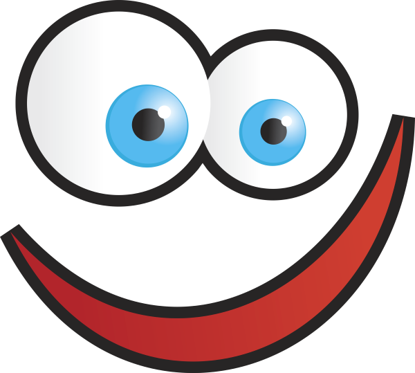 Улыбка мультяшная