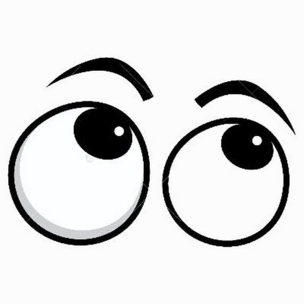 Трафареты глаз для поделок