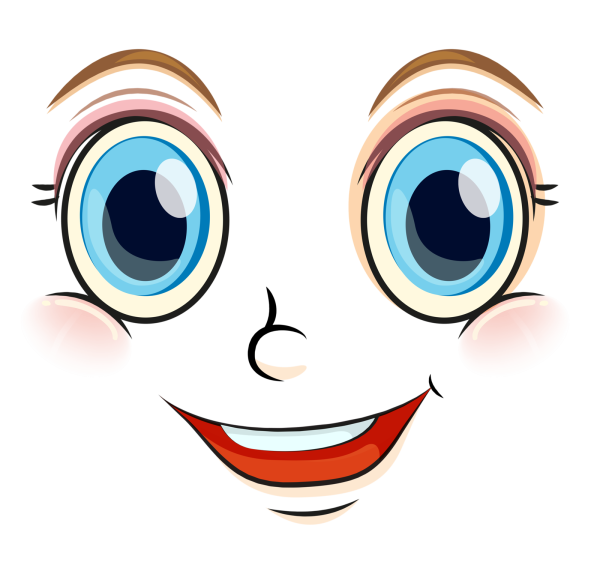 Мультяшное лицо