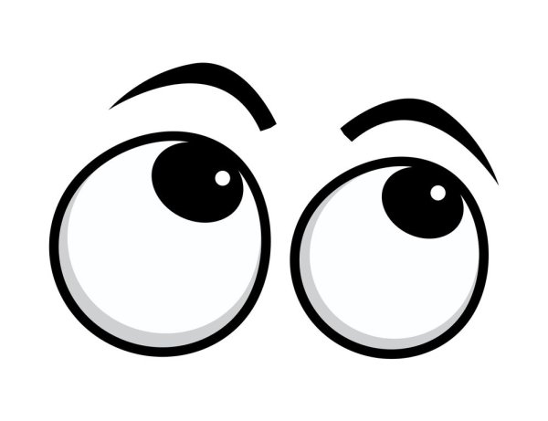 Трафареты глаз для поделок