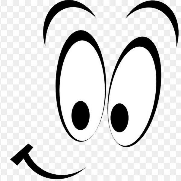 Глаза мультяшные