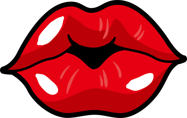 Губы мультяшные