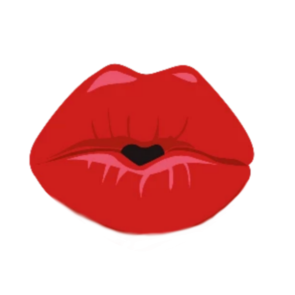 Губы без фона