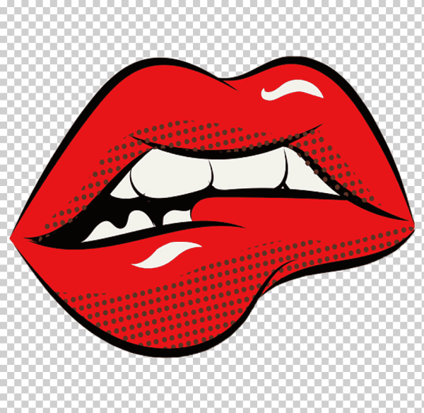 Значок "губы"