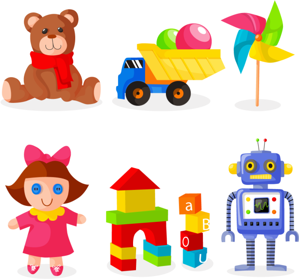 Нарисовать детские игрушки