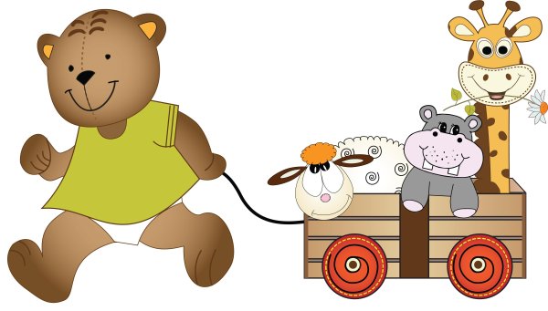 Детские игрушки клипарт
