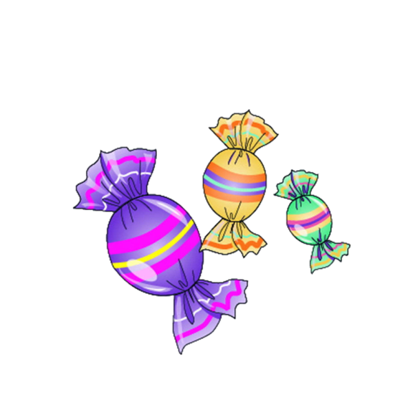 Конфеты мультяшные