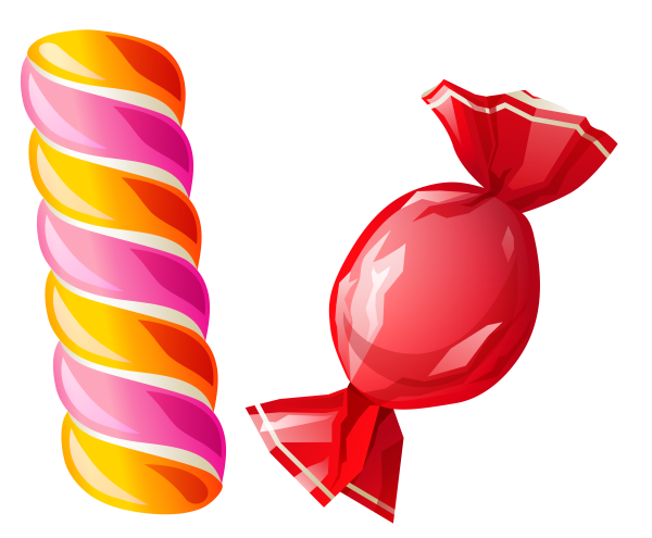 Конфета мультяшная