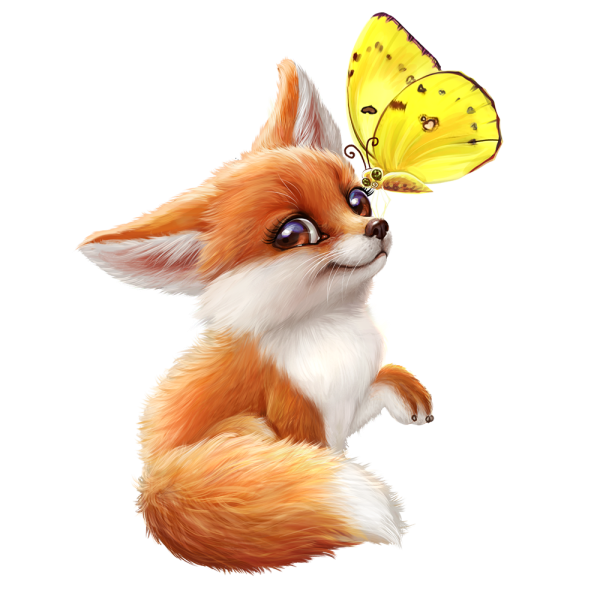 Лис мультяшный