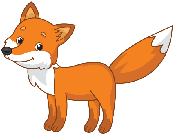 Лиса мультяшная
