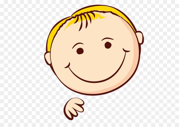 Рисованные детские мордашки