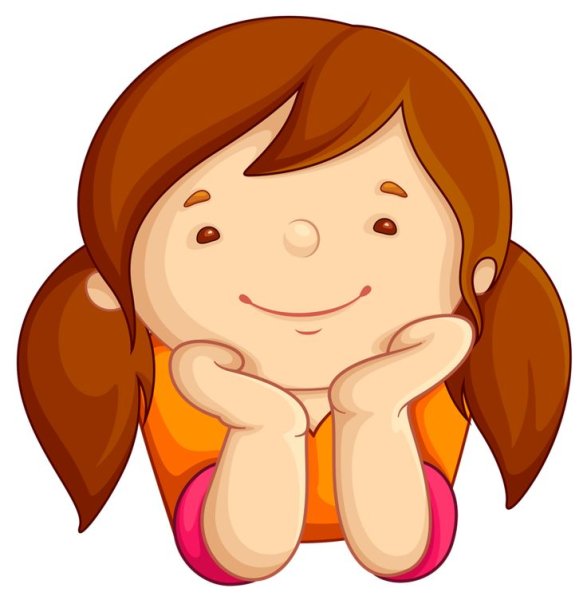 Девочка мультяшный