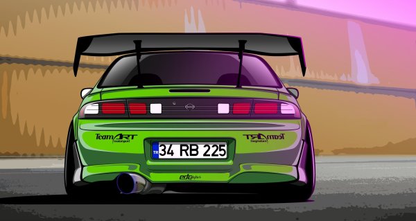Nissan Silvia s14 обои
