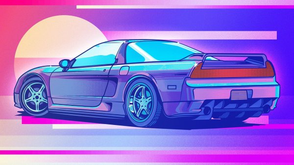 Honda NSX Art