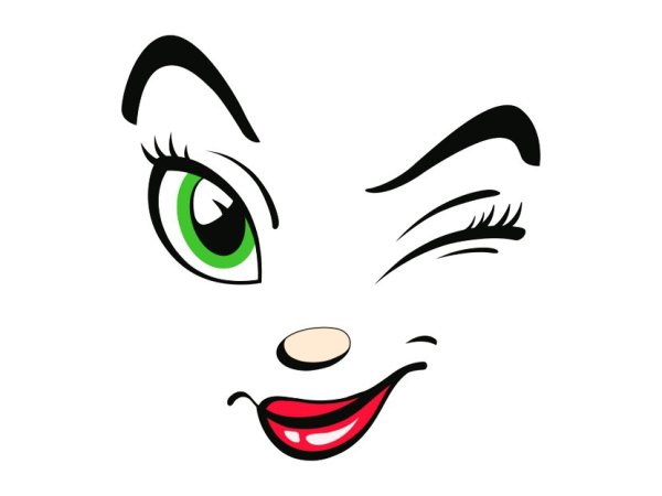 Мультяшная морда