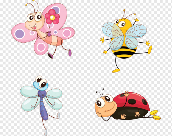 Насекомые клипарт