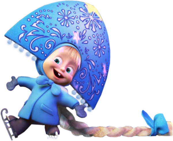 Маша и медведь Маша Снегурочка