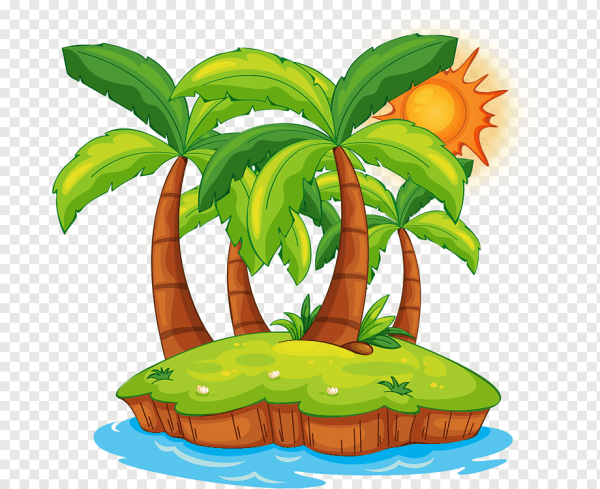 Остров мультяшный