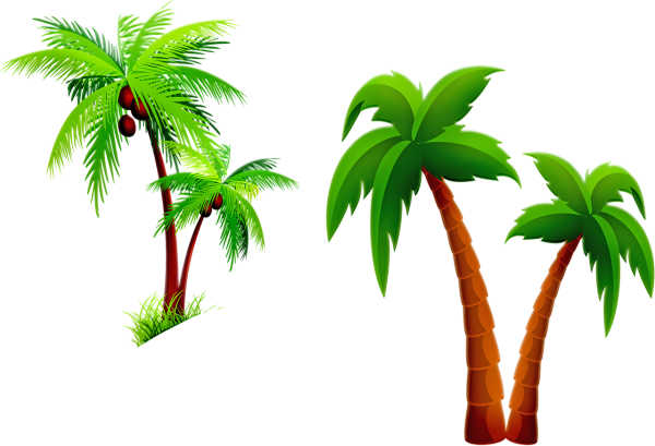 Пальма мультяшная