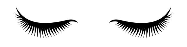 Ресницы силуэт